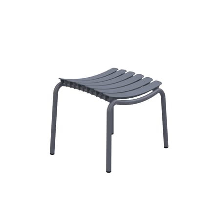 Repose-pieds ReCLIPS plastique gris / Plastique recyclé - Houe