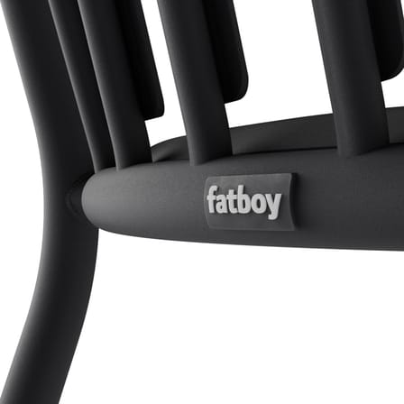 Stapelbarer Stuhl Fred's metall schwarz - Fatboy
