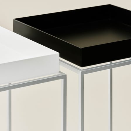 Table d'appoint Tray Small Silicon High / 30 x 30 x H 44 cm - Hay