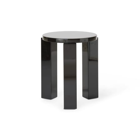Tabouret Atlas bois noir / Rond - NEW WORKS