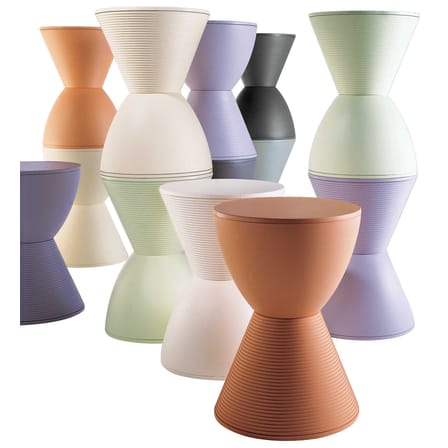 Tabouret Prince AHA plastique violet / Philippe Starck, 1996 - Kartell