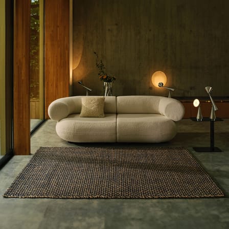 Tappeto Weave tessuto blu / 170 x 240 cm - Tom Dixon