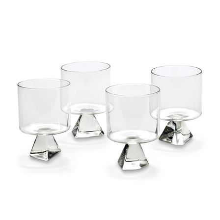 Set de 4 verres à vin Silos transparent - Serax