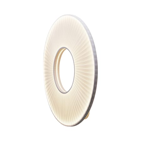 Applique Iris tissu blanc / LED - Ø 80 cm - Dix Heures Dix