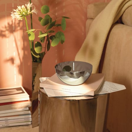 Bougeoir Rocc Medium Ø 15,5 cm / Contenant seul (bougie vendue séparément) - Alessi