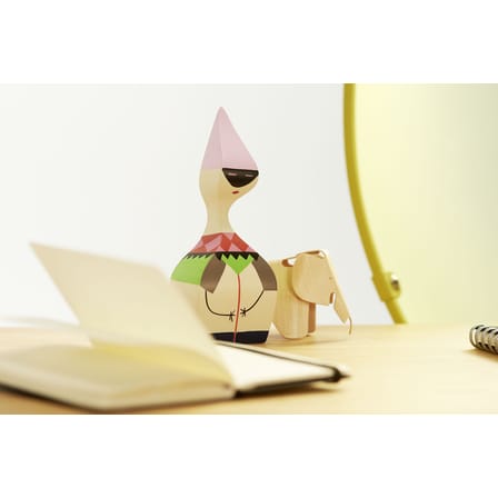 Décoration Wooden Dolls - No. 6 bois multicolore / By Alexander Girard, 1952 - Vitra