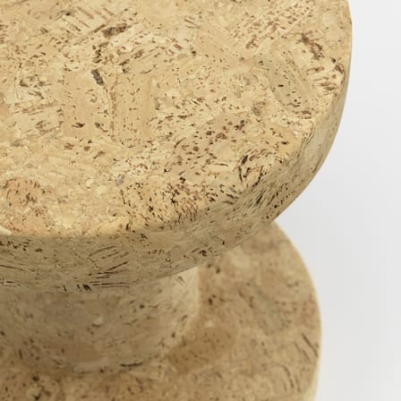 Hocker Cork Family - Modèle B kork braun beige / Kork - Jasper Morrison, 2005 - Vitra
