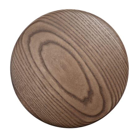 Patère The Dots Wood Large / Bois - Ø 17 cm - Muuto
