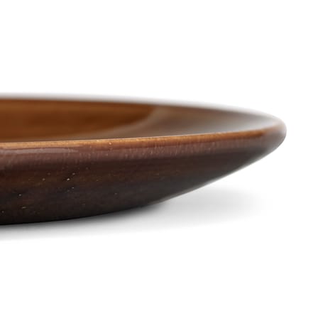 Out of Lines Plate ceramic brown / Set of 2 - Ø 27.5 cm - Serax