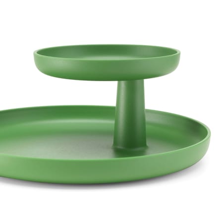 Plateau Rotary Tray plastique vert / Vide poche - ABS / Petit plateau pivotant - Vitra