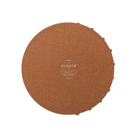 Set de table Hybrid - Walatah plastique multicolore noir / PVC - Ø 37 cm - Seletti
