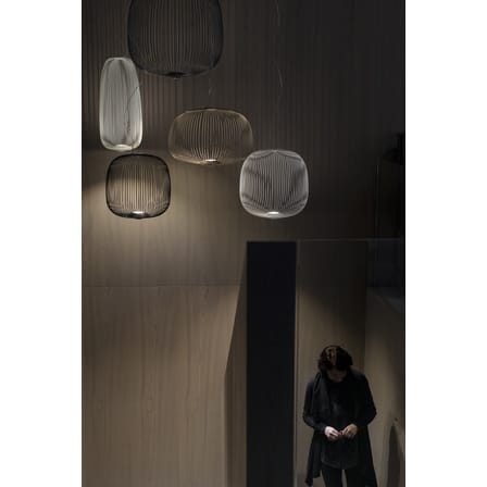 Suspension Spokes 3 My Light métal cuivre / LED - Bluetooth / Ø 61 x H 42 cm - Foscarini