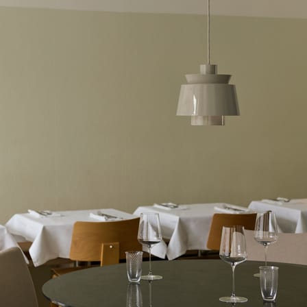 Suspension Utzon JU1 métal beige / Réédition 1947 - &tradition