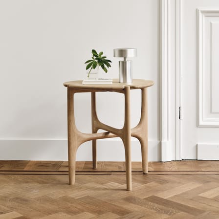 Table d'appoint PI bois naturel / Ø 47 x H 50 cm - Ethnicraft