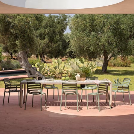 Table à rallonge Tevere beige / 211-275 x 100 cm - NARDI