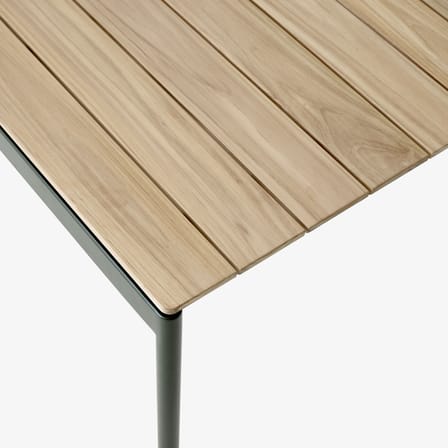 Table rectangulaire Ville AV25 bois naturel / 150 x 90 cm - &tradition