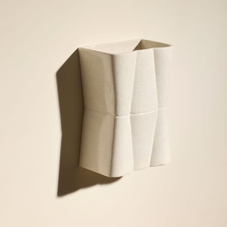 Applique Muse céramique blanc - Maison Sarah Lavoine
