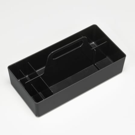 Bac de rangement Toolbox plastique noir / 32 x 16 cm - Arik Levy, 2010 - Vitra