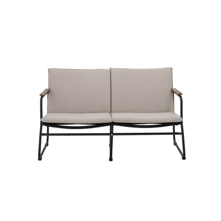 Canapé droit Hampton tissu beige / L 127 cm - Corde - Bloomingville
