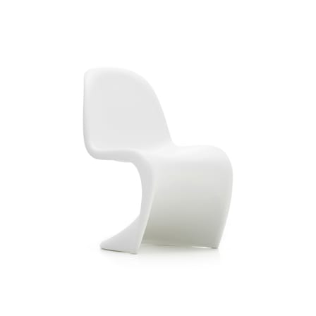 Chaise enfant Panton Junior plastique blanc / By Verner Panton, 1959 - Vitra