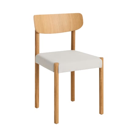 Chaise rembourrée Pack 11 / Dossier contreplaqué - Hay