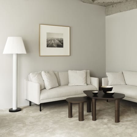 Sculp Small Coffee table wood brown / 65 x 45.5 x H 39 cm - Normann Copenhagen