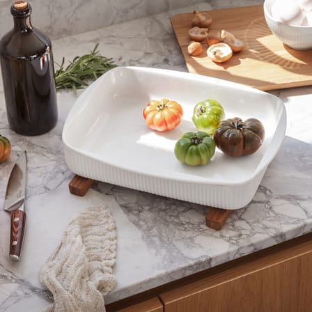 Dessous de plat magnétique  bois naturel / Pliable - Eva Trio