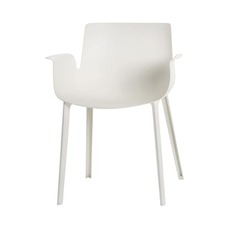 Fauteuil Piuma plastique blanc / Piero Lissoni, 2016 - Kartell