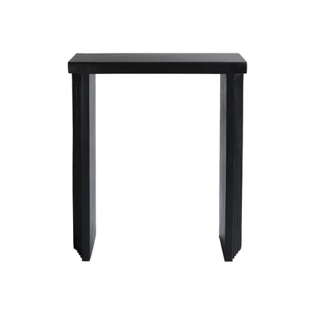 Konsole Arc corian schwarz / B 70 x T 30 x H 80 cm - 101 COPENHAGEN