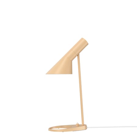 Lampe de table AJ Mini métal beige / H 43 cm - Orientable / Arne Jacobsen, 1957 - Louis Poulsen