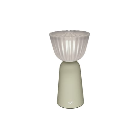 Lampe extérieur sans fil rechargeable Swiing LED métal beige / H 20 cm - Fermob