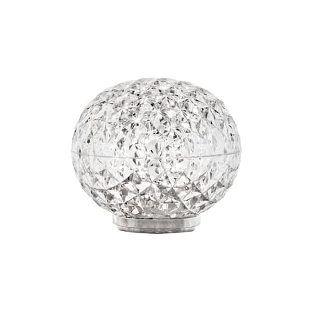 Lampe sans fil rechargeable Mini Planet LED plastique transparent / Ø 16 x H 14 cm / Variateur - Kartell