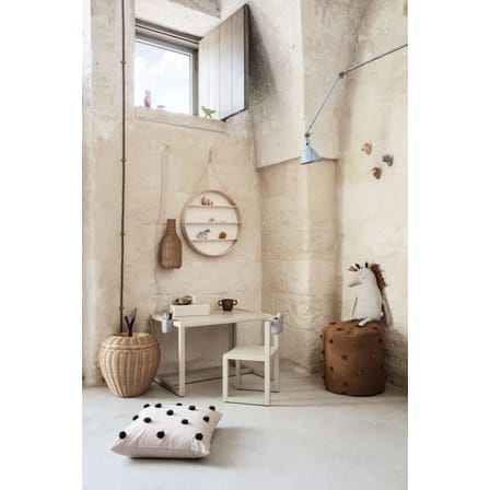 Patère Animal bois multicolore / Girafe - sculpté main - Ferm Living