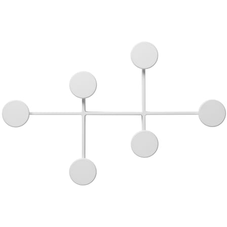 Portemanteau mural Afteroom Small métal blanc / L 37 cm - Audo Copenhagen