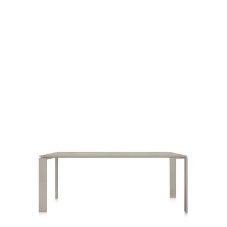 Table rectangulaire Four / 190 x 90 cm - Fenix soft touch - Kartell