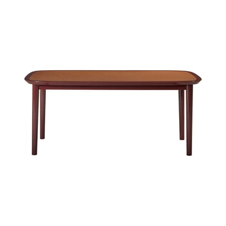Tavolo rettangolare Equilibre legno rosso / 180 x 90 cm - Maison Sarah Lavoine