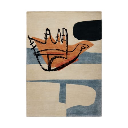 Teppich La main ouverte textil bunt / 300 x 200 cm - Le Corbusier - CASSINA