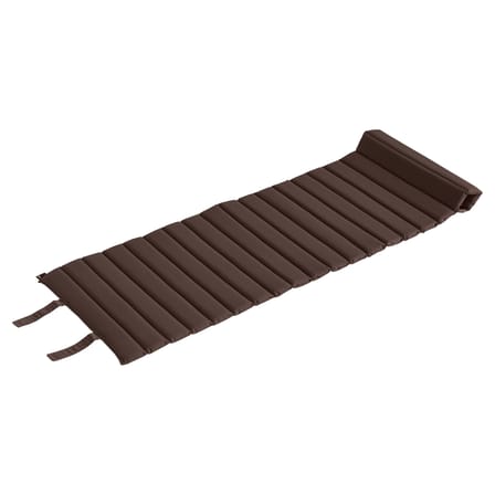 Accessoire  tissu rouge / Coussin matelassé outdoor - Pour fauteuil lounge Crate - Hay