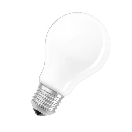 Ampoule LED E27 dimmable Classique A60 Frosted / 7,8W (= 75W) - Blanc chaud - Osram