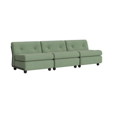 Canapé modulable Amanta / 3 places - L 238 cm / Réédition 1966, Mario Bellini - Hay
