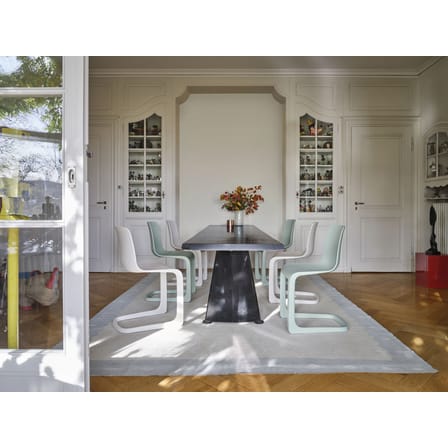 Chaise EVO-C plastique vert - Vitra