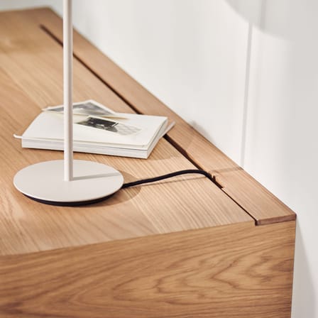 Console murale Vala / Bureau - L 110 x P 50 cm / 1 tiroir - Bolia