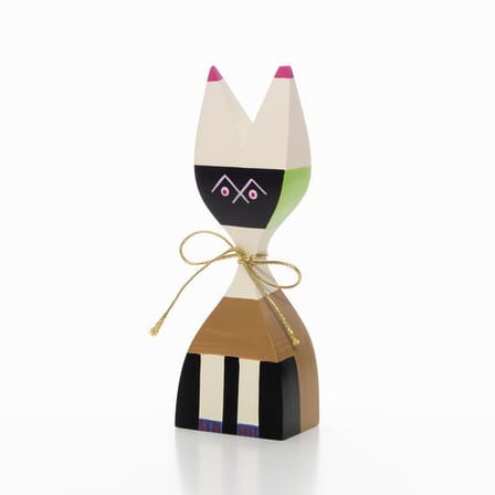 Décoration Wooden Dolls - No. 9 bois multicolore / By Alexander Girard, 1952 - Vitra