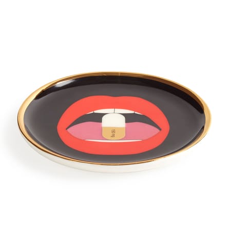 Set de 4 dessous de verre Full Dose céramique / Porcelaine - Jonathan Adler