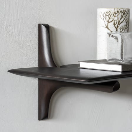 Étagère PI bois marron / L 168 cm - Acajou massif - Ethnicraft