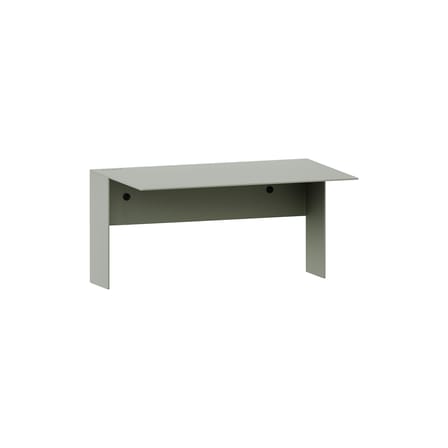Étagère Pli Floating métal vert / 30 x 20 cm - TIPTOE