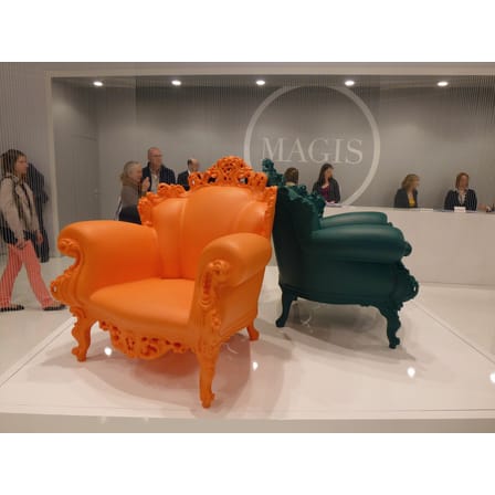 Fauteuil Magis Proust plastique rouge - Magis