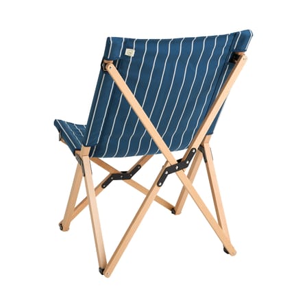Fauteuil pliant Outdoor Market tissu bleu / Jasper Morrison - Hay