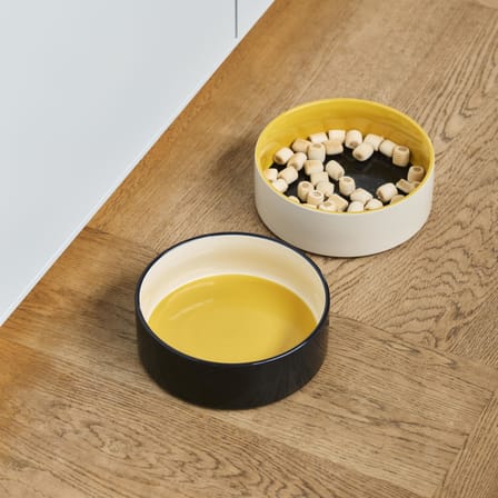 Gamelle pour chien & chat Hay Dogs céramique beige / Large - Ø 20,8 x H 7 cm - Hay
