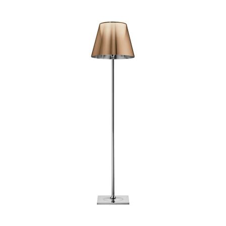 Lampadaire K Tribe F2 métal plastique marron / H 162 cm - Flos